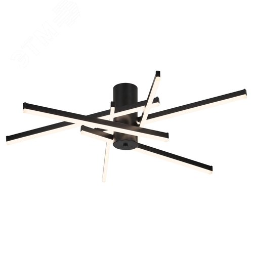 Светильник светодиодный потолочный ДПБ-90Вт 3000-6000К чёрный с пультом Rivoli Violet 6180-201 - фото 2