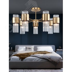 Люстра Donna 3149-307 7 х Е14 40 Вт модерн - фото 3