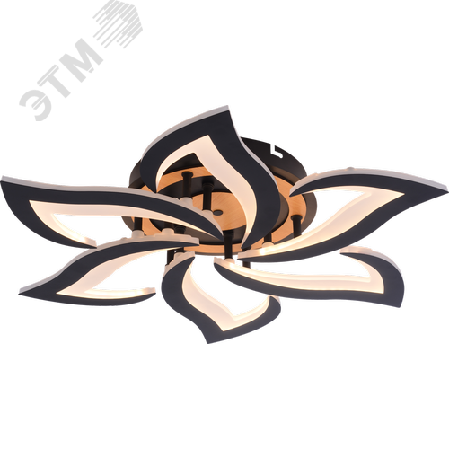 Люстра потолочная светодиодная LED 84 Вт 2900Лм 3000-6250К с пультом ДУ 6194-733 Cassandra - фото 1