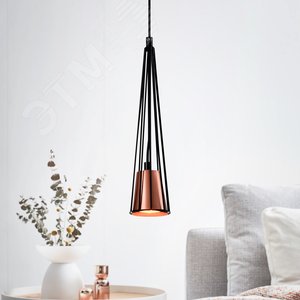 Светильник подвесной (подвес) Emily 4160-201 1 х GU10 25 Вт дизайн потолочный - фото 3