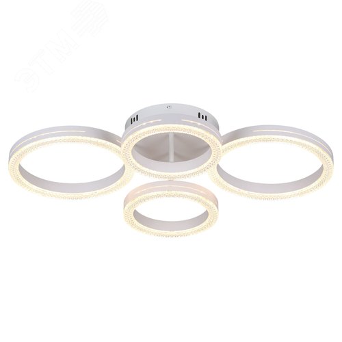 Светильник светодиодный потолочный ДПБ-75 Вт 3000-6000К белый с пультом Rivoli Juniper 6187-702 - фото 2