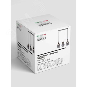 Светильник подвесной (подвес) Lily 9122-203 3 х Е27 40 Вт модерн потолочный - фото 3