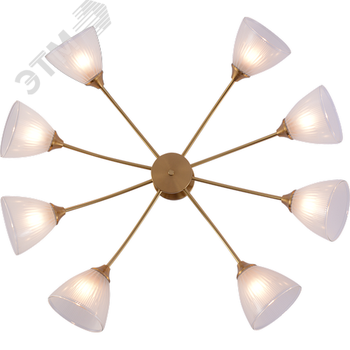 Люстра Debra 9189-308 8хЕ27 60 Вт модерн - фото 3