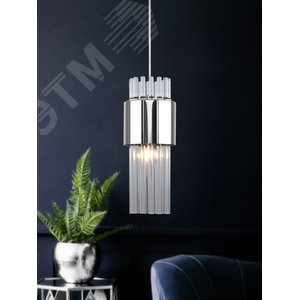 Светильник подвесной (подвес) Deborah 3148-201 1 х Е14 40 Вт модерн потолочный - фото 3