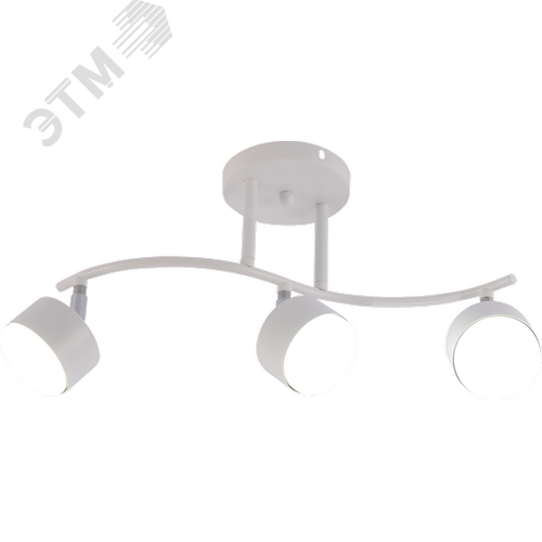 Светильник настенно-потолочный спот 15Вт поворотный Rivoli Batty 7080-703 3хGX53 - фото 1