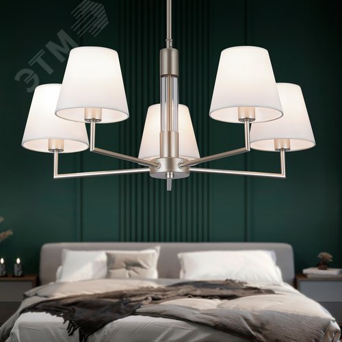 Люстра 5хЕ14 40Вт классика 2089-305 Freda аналог - фото 5