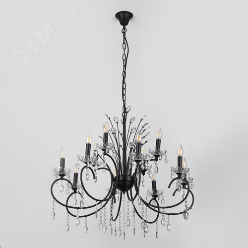 Люстра 12хЕ14 40Вт классика 2097-312 Anamaria - фото 5