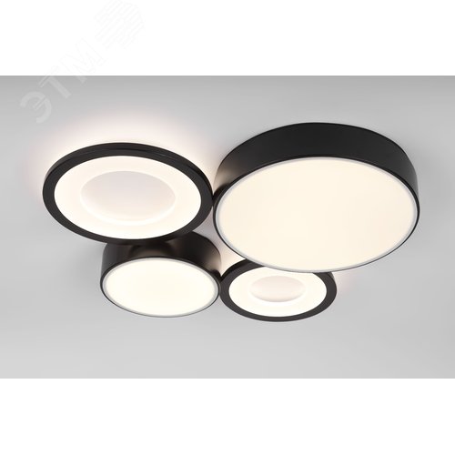 Светильник потолочный светодиодный с пультом LED 87Вт 3000-6000К 6161-701 Aliona - фото 6