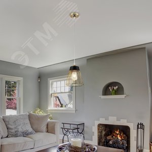 Светильник подвесной (подвес) HeЛмa 9067-201 1 х E27 60 Вт модерн - фото 4