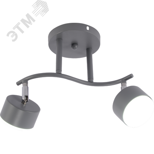 Светильник настенно-потолочный спот 15Вт поворотный Rivoli Vivien 7077-702 2хGX53 - фото 1