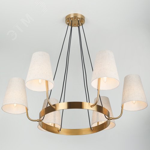 Люстра 6хЕ14 40Вт 4111-306 Michele дизайн - фото 4