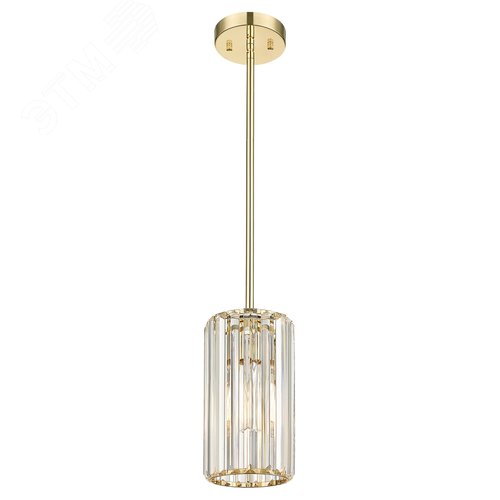 Светильник подвесной 1 х Е27 40Вт 1052-201 хрусталь Suzanne - фото 1