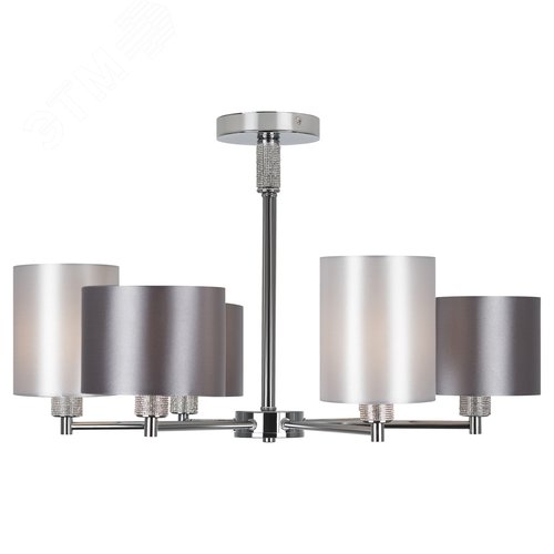 Люстра Ebony 2081-306 6 х Е14 40 Вт классика - фото 5