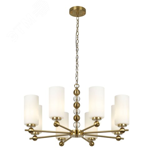 Люстра 8хЕ27 40Вт 3181-310 модерн Antonella - фото 2