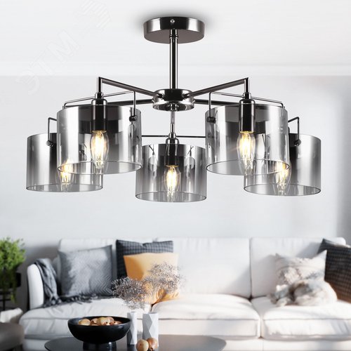 Люстра Bonnie 2078-305 5 х Е14 40 Вт классика - фото 4