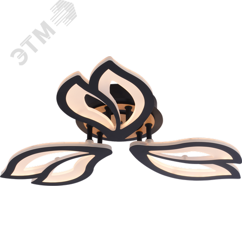 Люстра потолочная светодиодная LED 60 Вт 2140Лм 3000-6250К с пультом ДУ 6195-703 Lana - фото 4