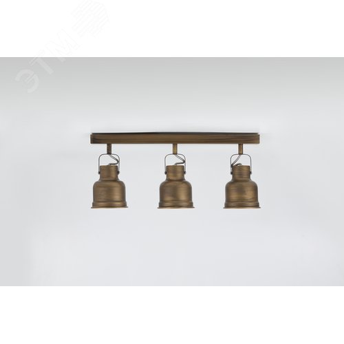 Светильник настенно-потолочный спот Inessa 7035-703 3 х Е27 40 Вт поворотный - фото 4