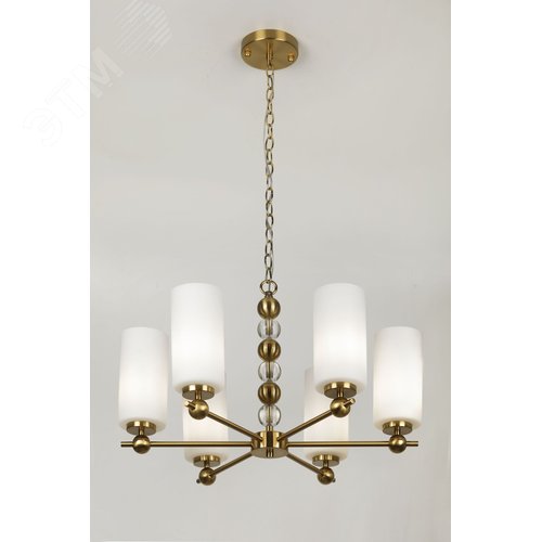 Люстра 6хЕ27 40Вт 3181-306 модерн Antonella - фото 6