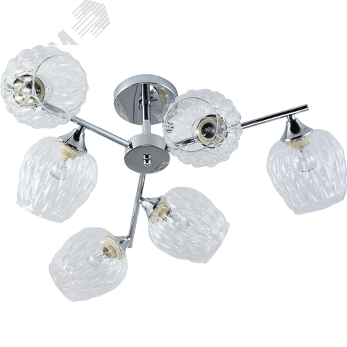 Люстра Arlene 3139-306 6 х Е27 60 Вт модерн - фото 2