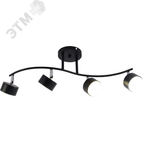 Светильник настенно-потолочный спот 15Вт поворотный Rivoli Vanessa 7074-704 4хGX53 - фото 1