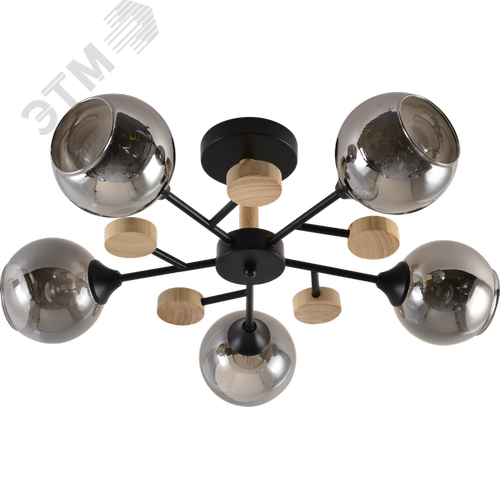 Люстра 5хЕ27 60Вт модерн 9181-305 Elouisa - фото 2