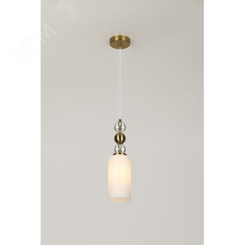 Светильник подвесной 1хЕ27 40Вт 3181-201 модерн Antonella - фото 5