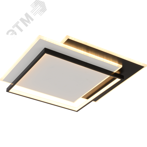 Светильник потолочный светодиодный с пультом LED 146Вт 3000К-6000К 6122-101 модерн Beryl - фото 1