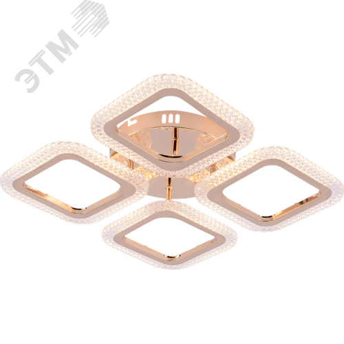 Светильник светодиодный потолочный ДПБ-64Вт 3000-6000К с пультом Rivoli Dorinata 6179-702 - фото 1