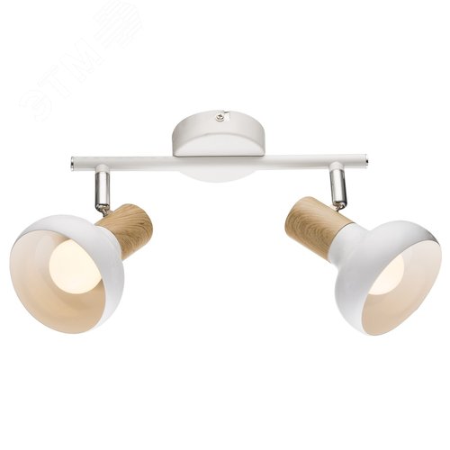 Светильник настенно-потолочный спот поворотный 2хЕ14 40Вт 7052-702 Lorena - фото 1