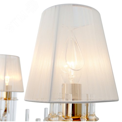 Люстра Lilith 1039-306 6 х Е14 40 Вт хрусталь - фото 6