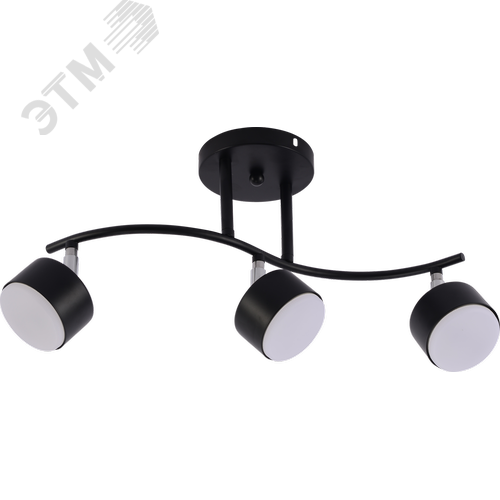 Светильник настенно-потолочный спот 15Вт поворотный Rivoli Vanessa 7074-703 3хGX53 - фото 2