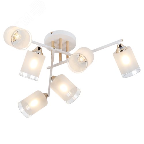 Люстра 6хЕ27 60Вт 9144-205 модерн Georgiana - фото 2