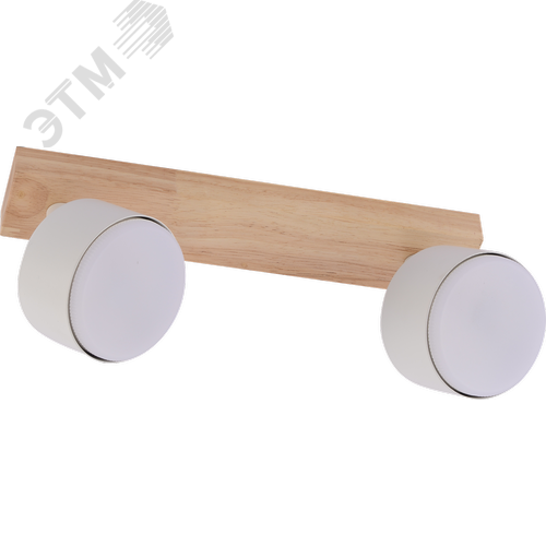 Светильник настенно-потолочный спот 15Вт поворотный Rivoli Vivian 7078-702 2хGX53 - фото 2