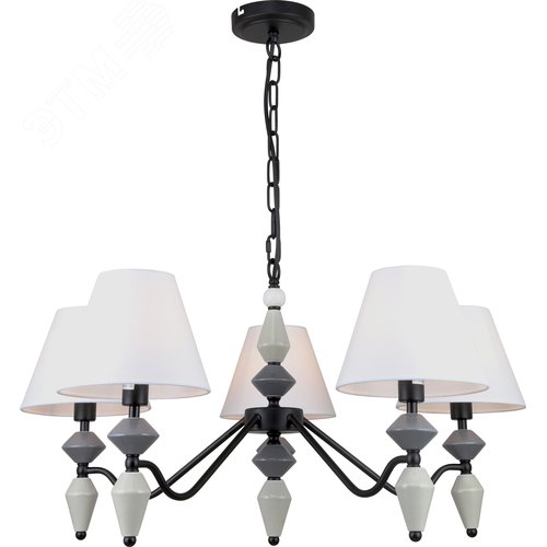 Люстра 5хЕ14 40Вт классика 2096-305 Alisia - фото 1