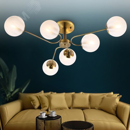 Люстра Pestilentia 3127-306 6 х Е27 40 Вт модерн - фото 5