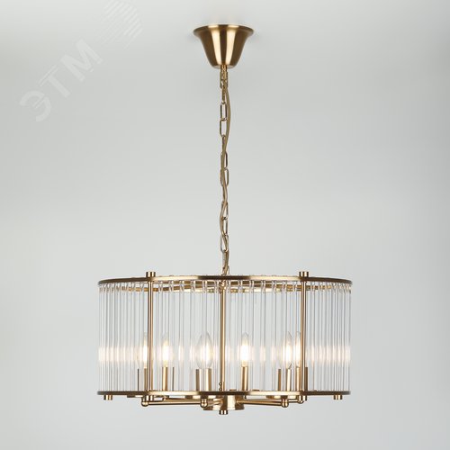 Люстра 6хЕ14 40Вт 4112-306 Erin дизайн - фото 8