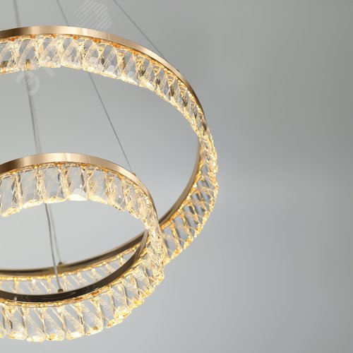 Люстра светодиодная LED 68Вт 3000K Erika 6131-105 дизайн - фото 8