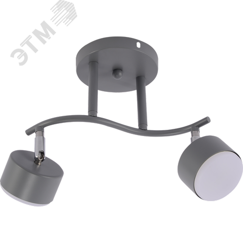 Светильник настенно-потолочный спот 15Вт поворотный Rivoli Vivien 7077-702 2хGX53 - фото 2