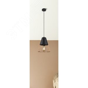 Светильник подвесной (подвес) Kasimira 5050-201 1 х E27 60 Вт лофт - кантри - фото 4