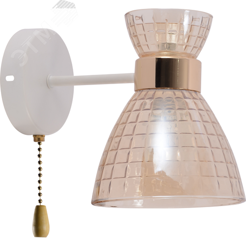 Светильник настенный (бра) с выключателем Frances 9182-401 1 х Е27 60 Вт модерн - фото 2