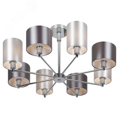 Люстра Ebony 2081-308 8 х Е14 40 Вт классика - фото 3