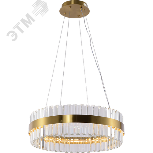 Люстра подвесная светодиодная 3000-6500К 112 Вт с пультом Rivoli Gwinnett 6193-201 - фото 2