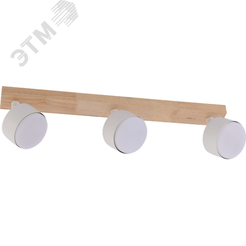 Светильник настенно-потолочный спот 15Вт поворотный Rivoli Vivian 7078-703 3хGX53 - фото 2