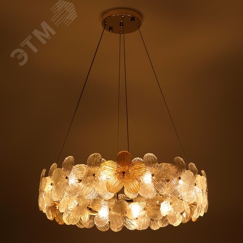 Люстра 12хG9 5Вт 6132-101 Ethel дизайн - фото 4