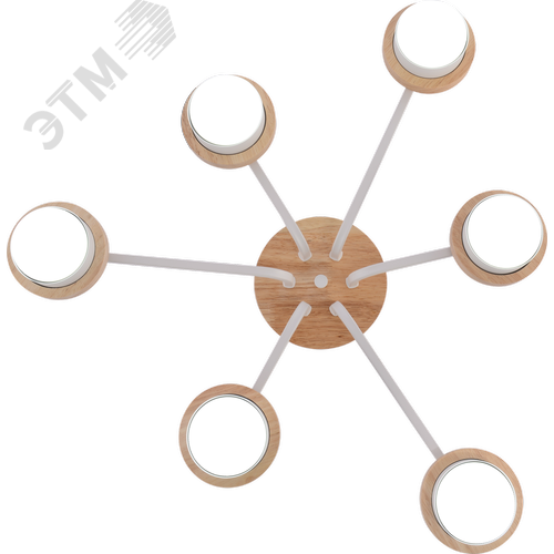 Люстра Lois 3186-306 6хGX53 15 Вт модерн - фото 3
