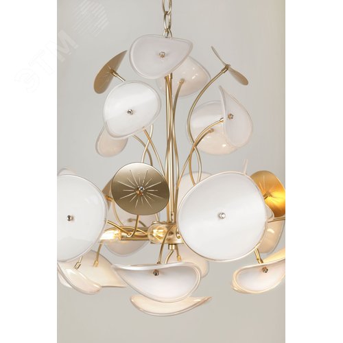 Люстра 8хЕ14 40Вт 4124-304 Albertina дизайн - фото 9