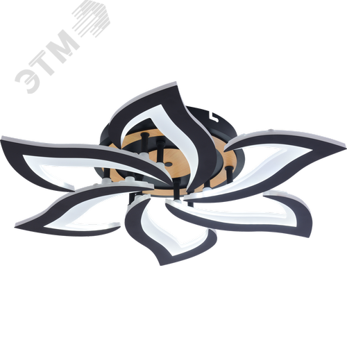 Люстра потолочная светодиодная LED 84 Вт 2900Лм 3000-6250К с пультом ДУ 6194-733 Cassandra - фото 3