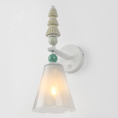 Бра светильник с выключателем 60Вт 1хЕ27 Cataleya 4146-401 - фото 5