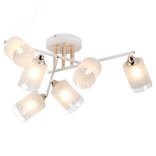 Люстра 6хЕ27 60Вт 9144-205 модерн Georgiana - фото 6