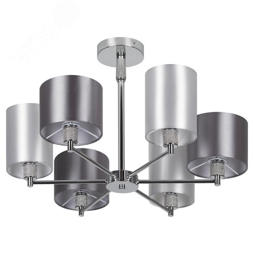 Люстра Ebony 2081-306 6 х Е14 40 Вт классика - фото 3